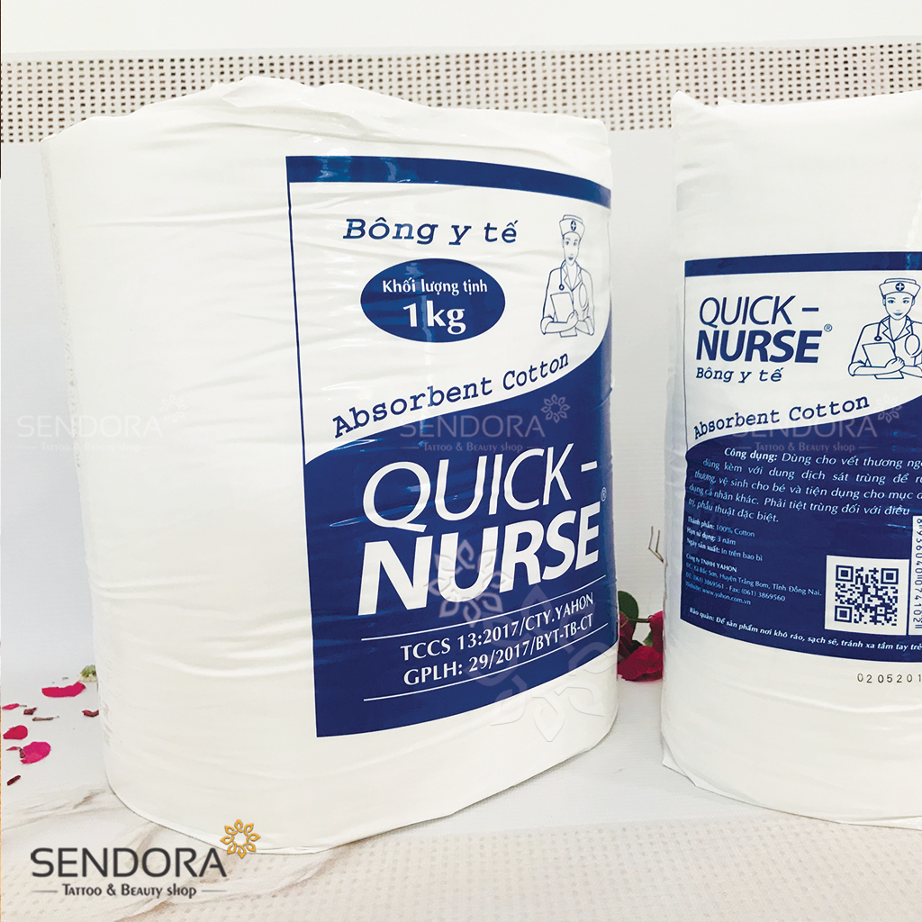 [HCM]Bông Y Tế Cuộn cao cấp – Loại 1kg
