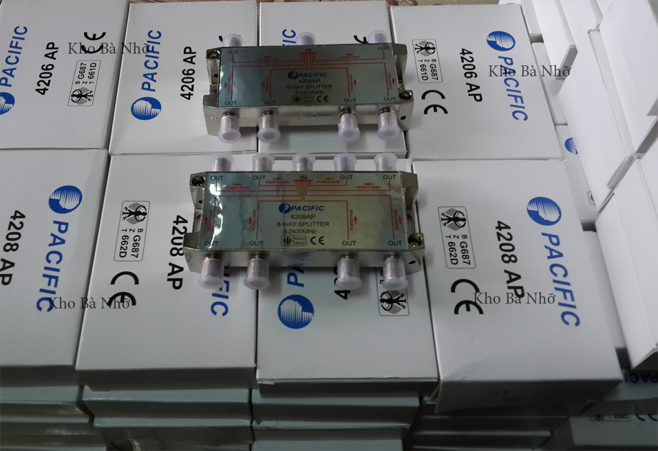 (1-8). Chia Pacific 4208AP (5-2400mhz) hàng chính hãng 2020