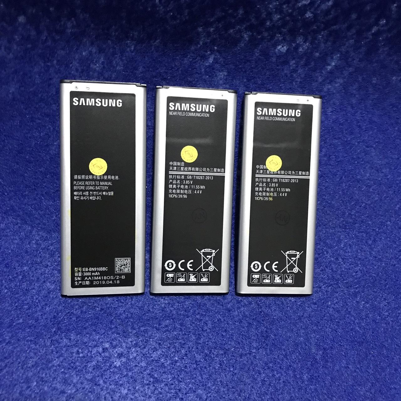 Pin Samsung Galaxy Note 4/ EB - BN916BBC (bản 2 sim) zin, bảo hành 6 tháng