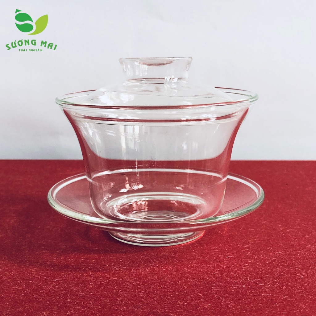 Chén Uống Trà SƯƠNG MAI Chén Khải Được Chế Tạo Từ Chất Liệu Cao Cấp, Họa Tiết Phong Phú, Sang Trọng SM00088