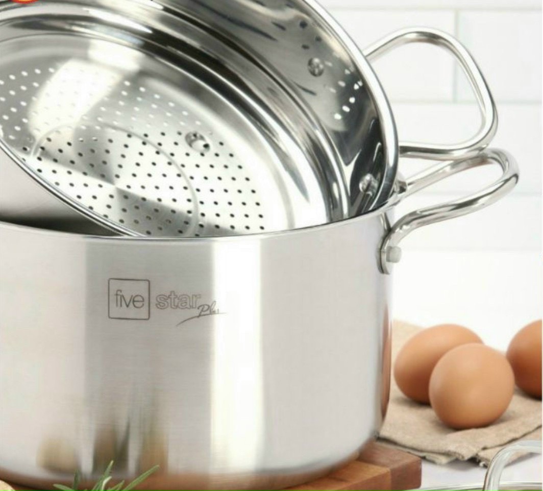 BỘ NỒI INOX 304 CÓ XỬNG HẤP FS08-3L2