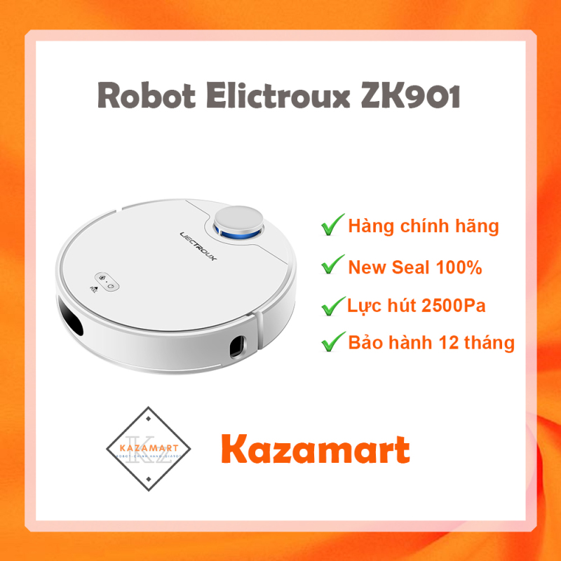 Robot Hút Bụi Lau Nhà Liectroux ZK901 ✔️ Hàng Chính Hãng ✔️ New Seal 100% ✔️ Bảo Hành 12 ✔️ Tháng Điều Khiến Qua App
