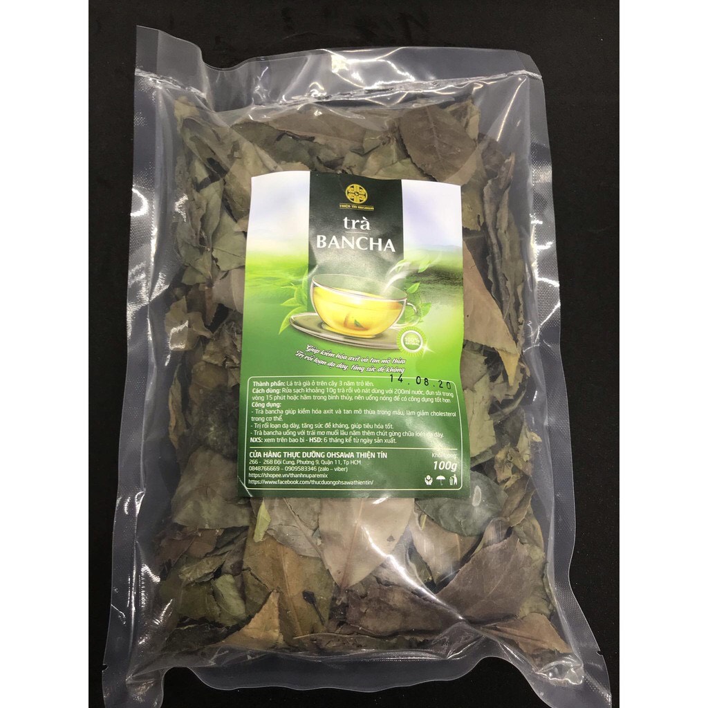 Trà bancha gói 100g