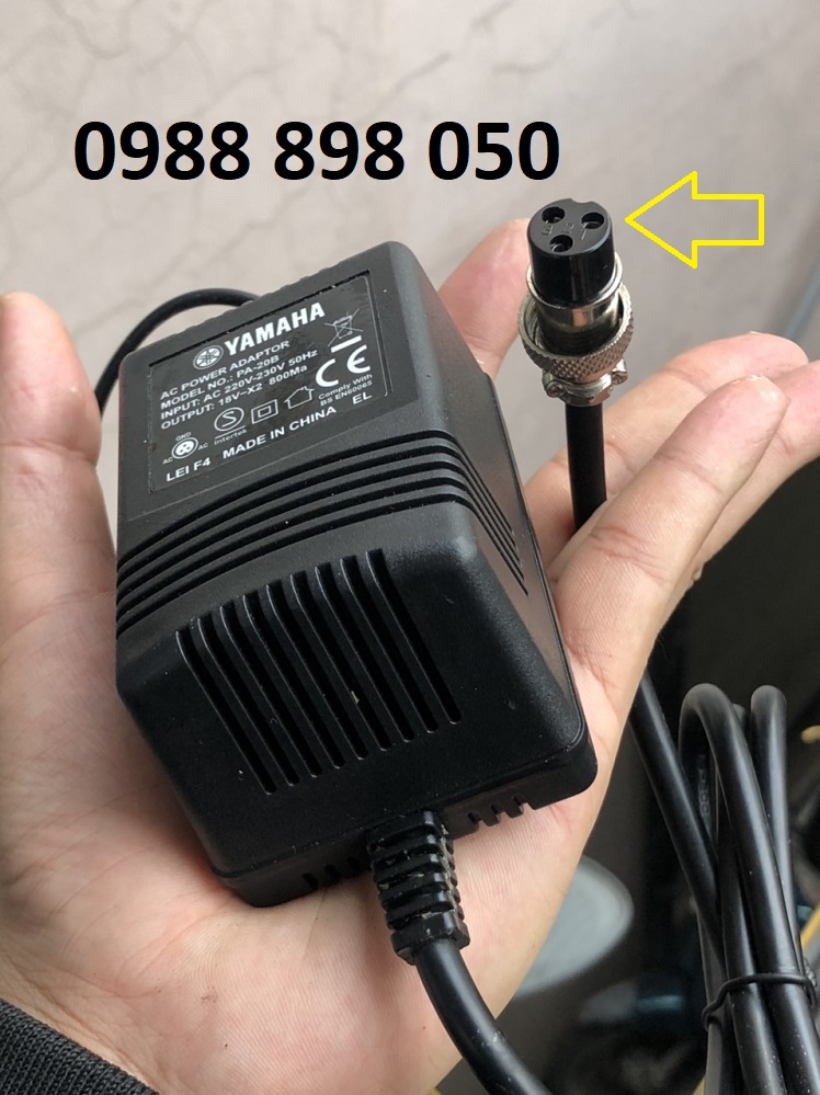 Nguồn adaptor Mixer Yamaha AC 18V~X2 loại tốt