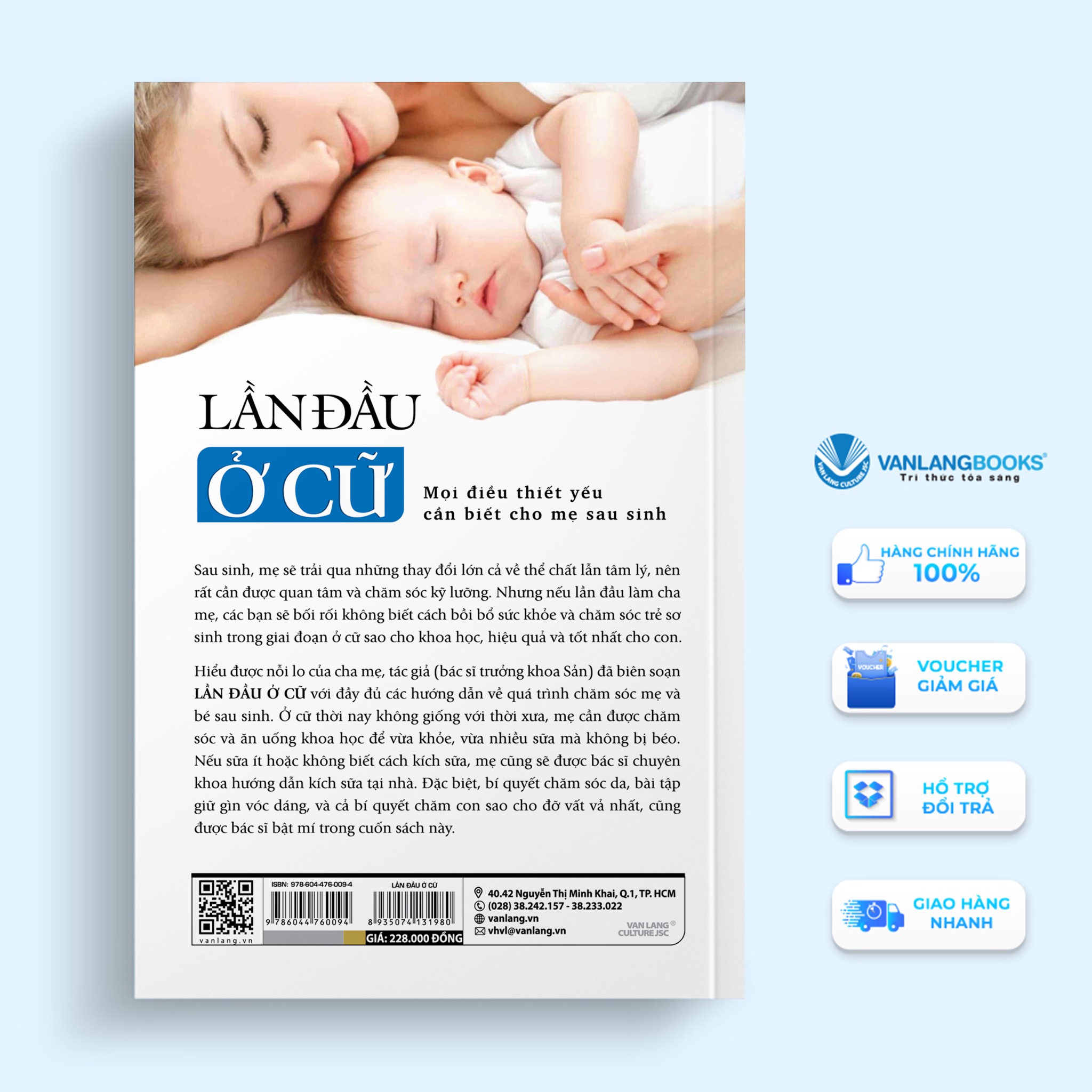Sách - Lần Đầu Ở Cữ-Vanlangbooks