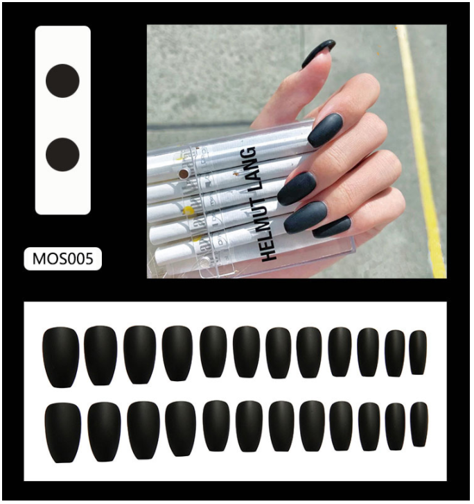 Bộ 24 móng tay giả làm nail đẹp MOS