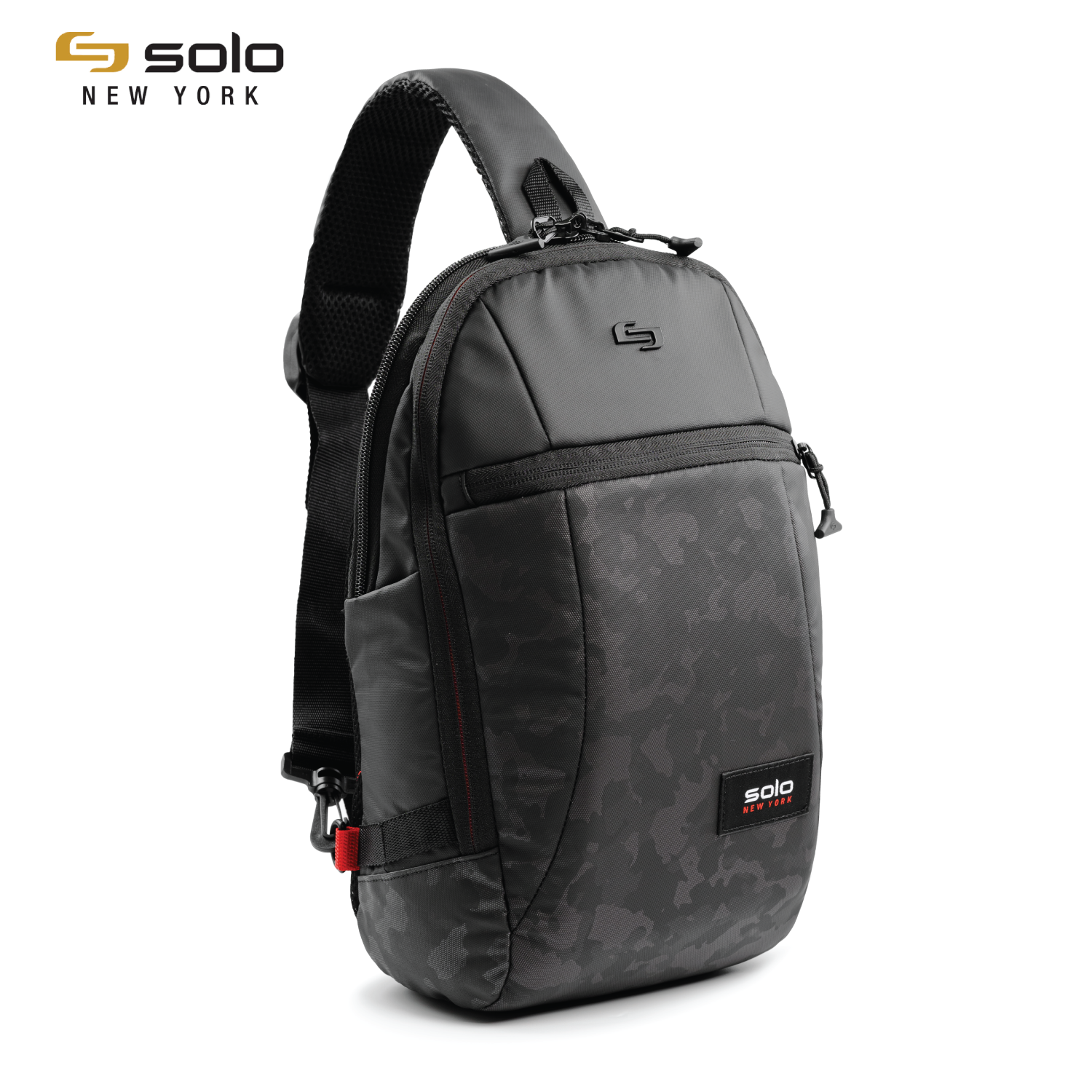 Túi đeo chéo 12.9 inch Solo GLHF- Đen viền đỏ - Mã ACV290-4 12