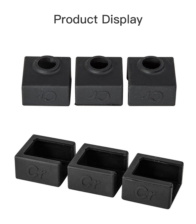 Miếng bao giữ nhiệt Heating Block Silicon Cover 23*17.5*1.5mm cho máy in 3d