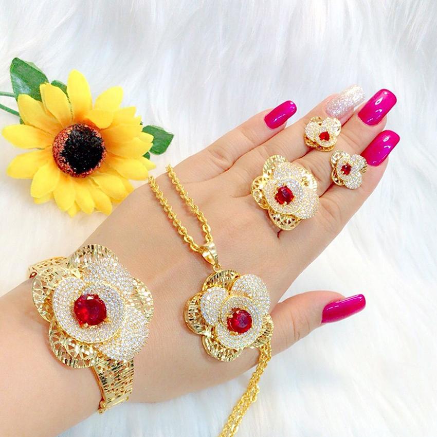 Combo Trang Sức Hoa Mai Nhiều Loại Màu