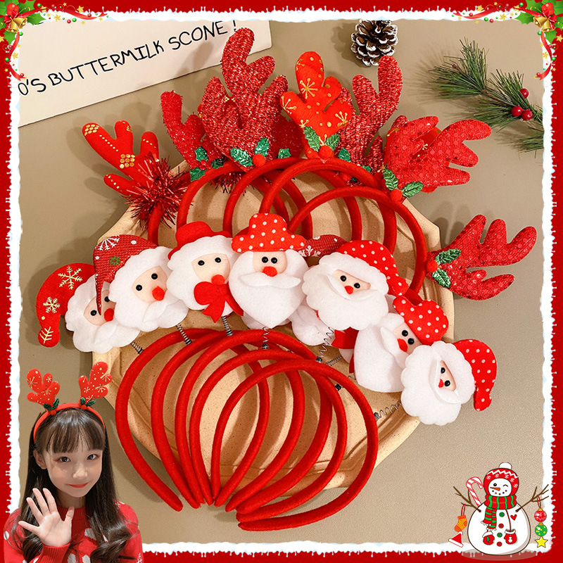 Cài tóc Noel giáng sinh nhiều kiểu giá rẻ M79
