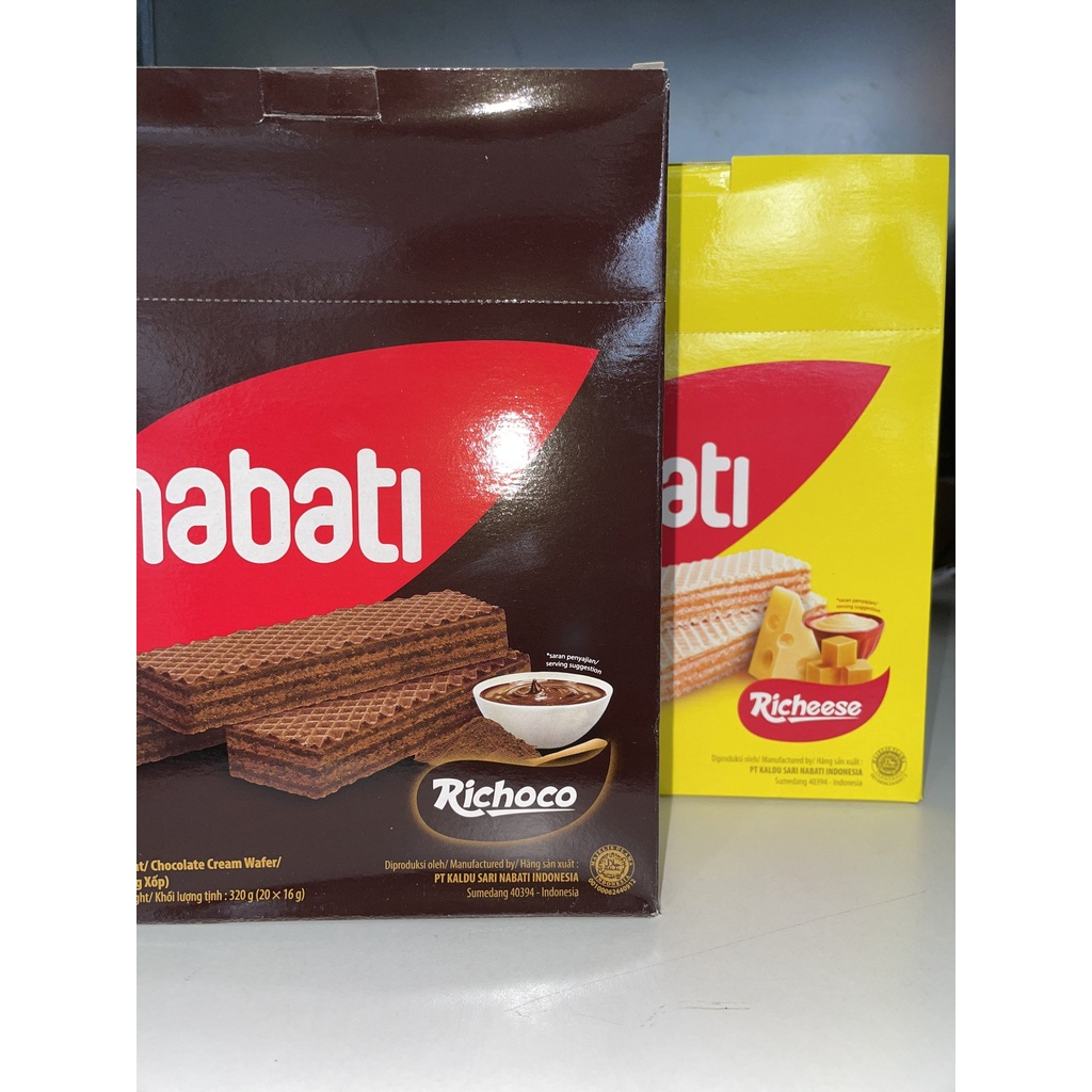 Bánh Xốp Kem Xốp Nabati Cream Wafer (Gói 50g)