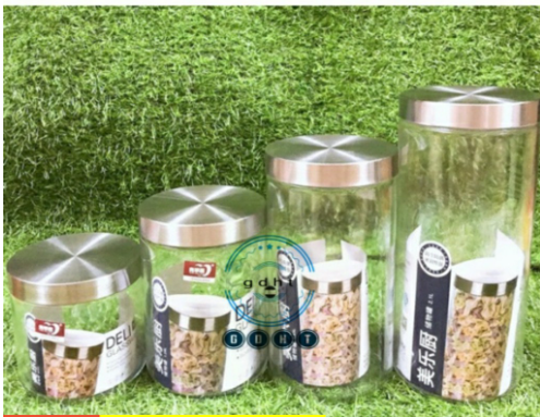 Lọ thủy tinh nắp thiếc 900ml