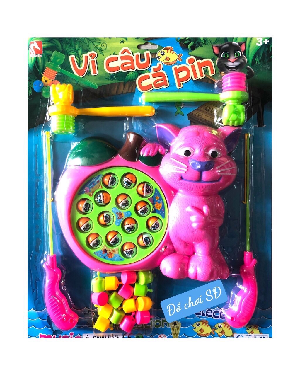 Câu cá - đập chuột