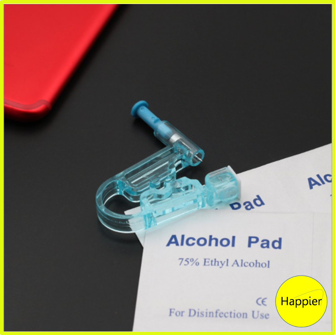 [HCM]Xỏ Lỗ Tai Dùng 1 Lần Cơ Bản - Happier