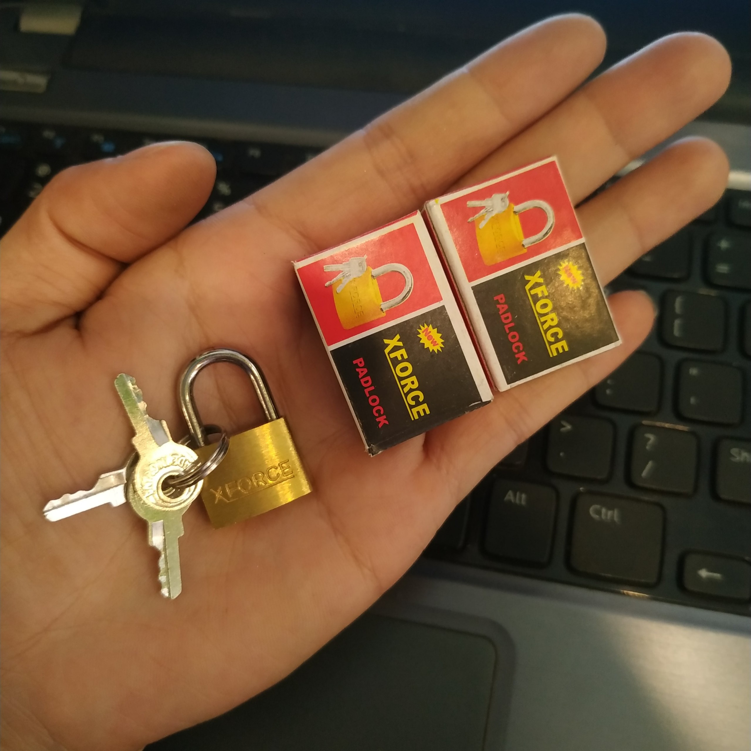 Ổ khóa mini - ổ khóa vali, túi xách XFORCE