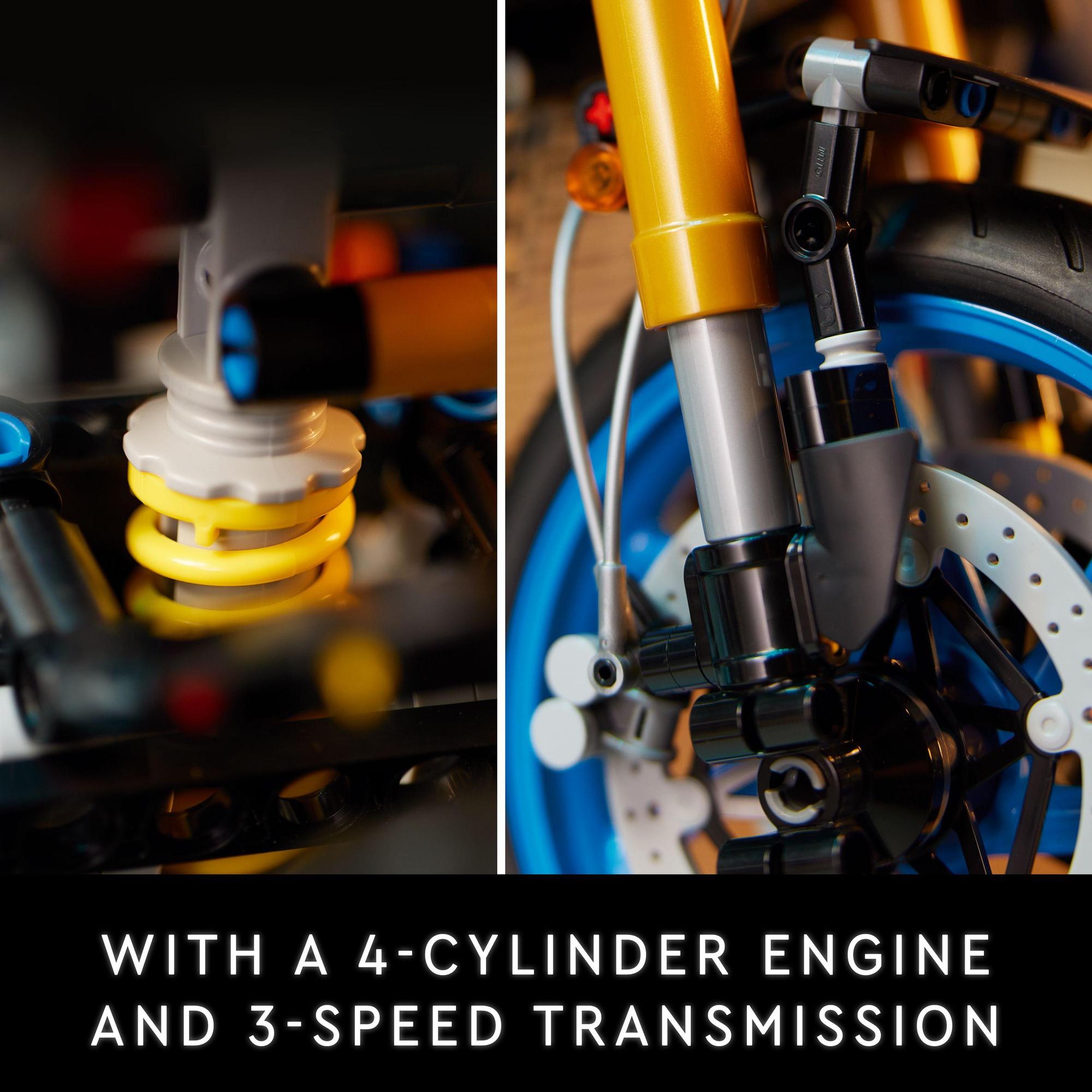 LEGO TECHNIC 42159 Đồ chơi lắp ráp Siêu xe Yamaha MT 2022 (1478 chi tiết)