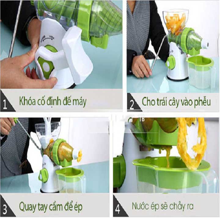 Máy xay ép trái cây bằng tay