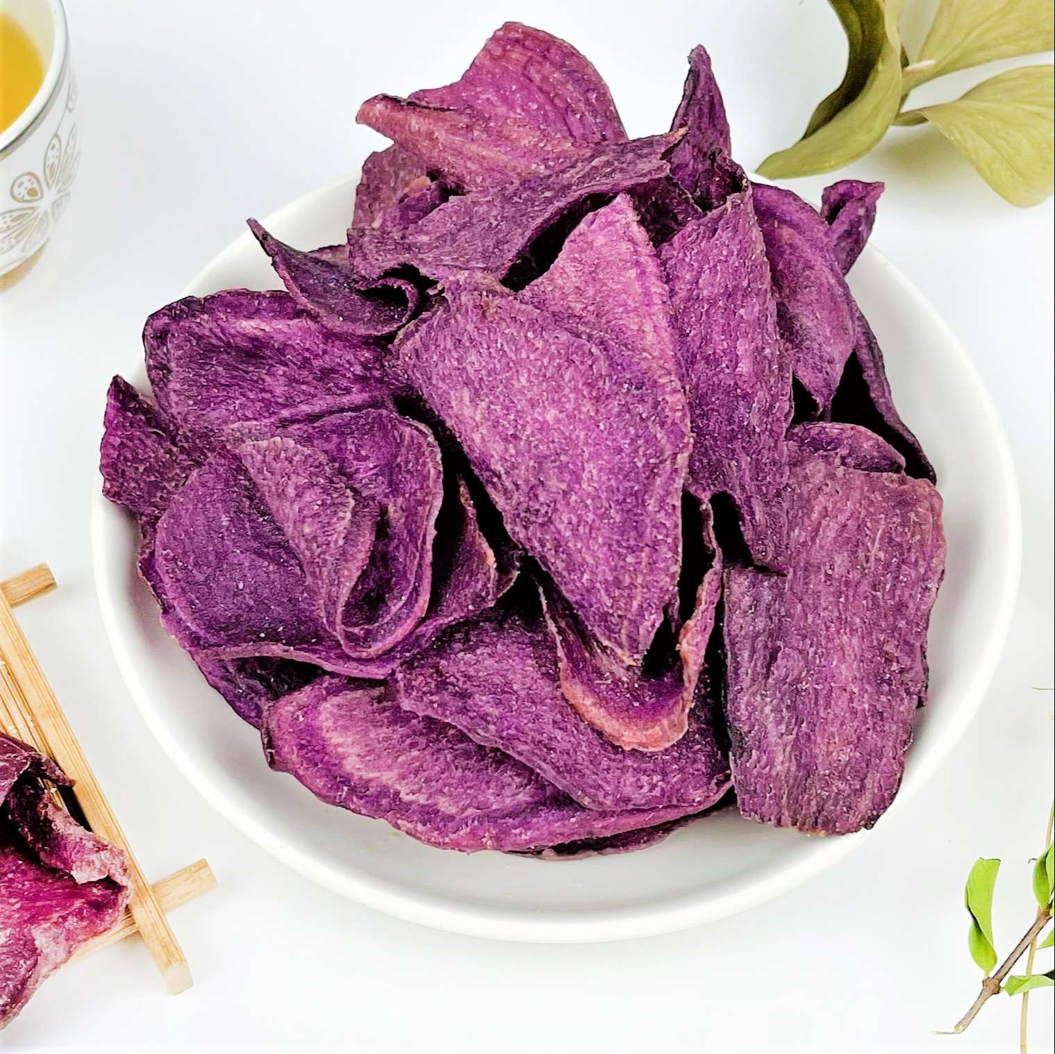 [ HOÀN TIỀN 10% ]500Gr Khoai Lang Tím Sấy Mật Giòn Tan