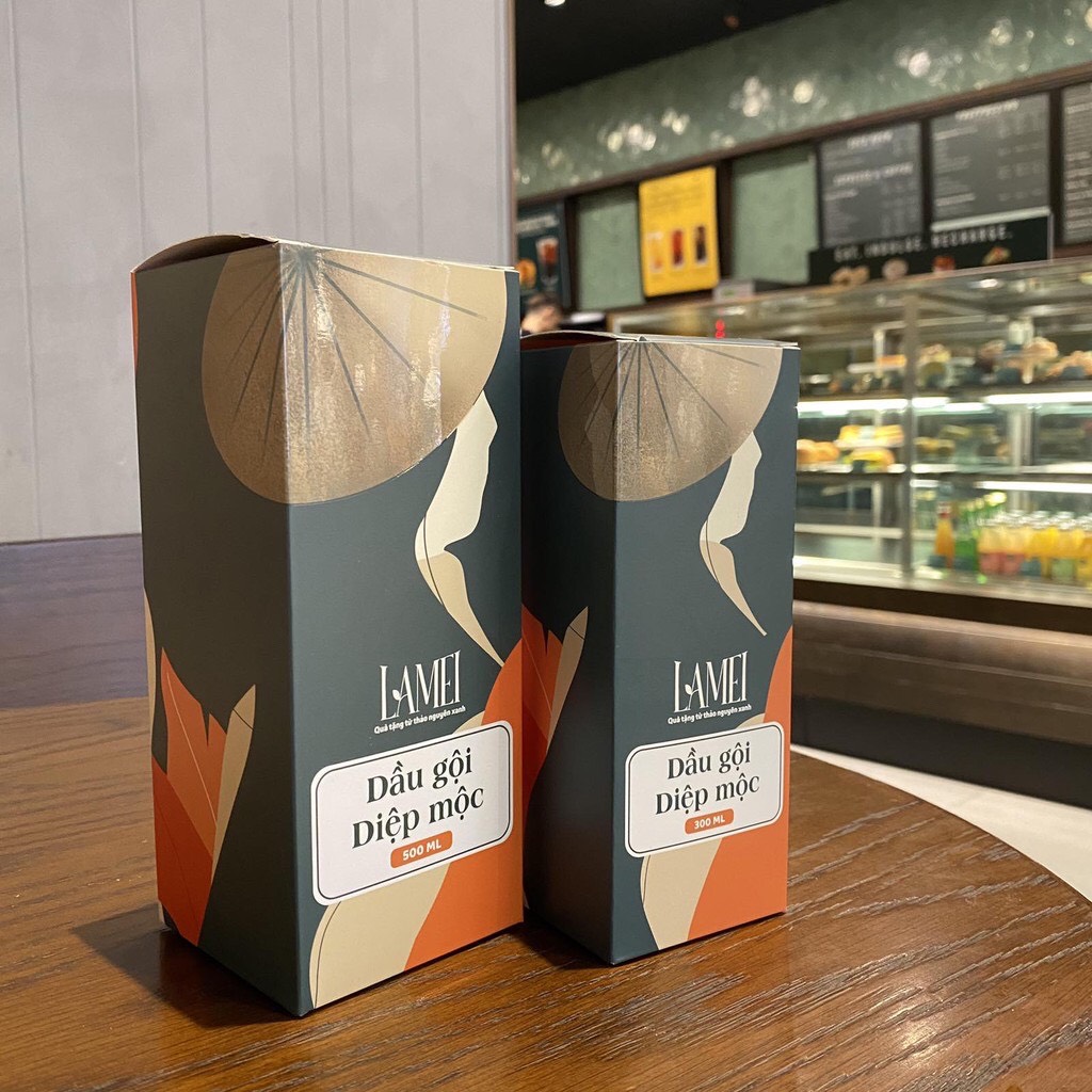 Dầu Gội Diệp Mộc 500ml Lamei Mọc Tóc Tóc Chắc Khoẻ