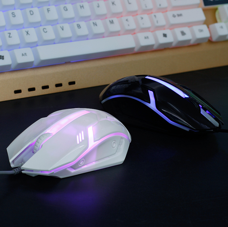 [HCM]Chuột chơi game đèn led milang