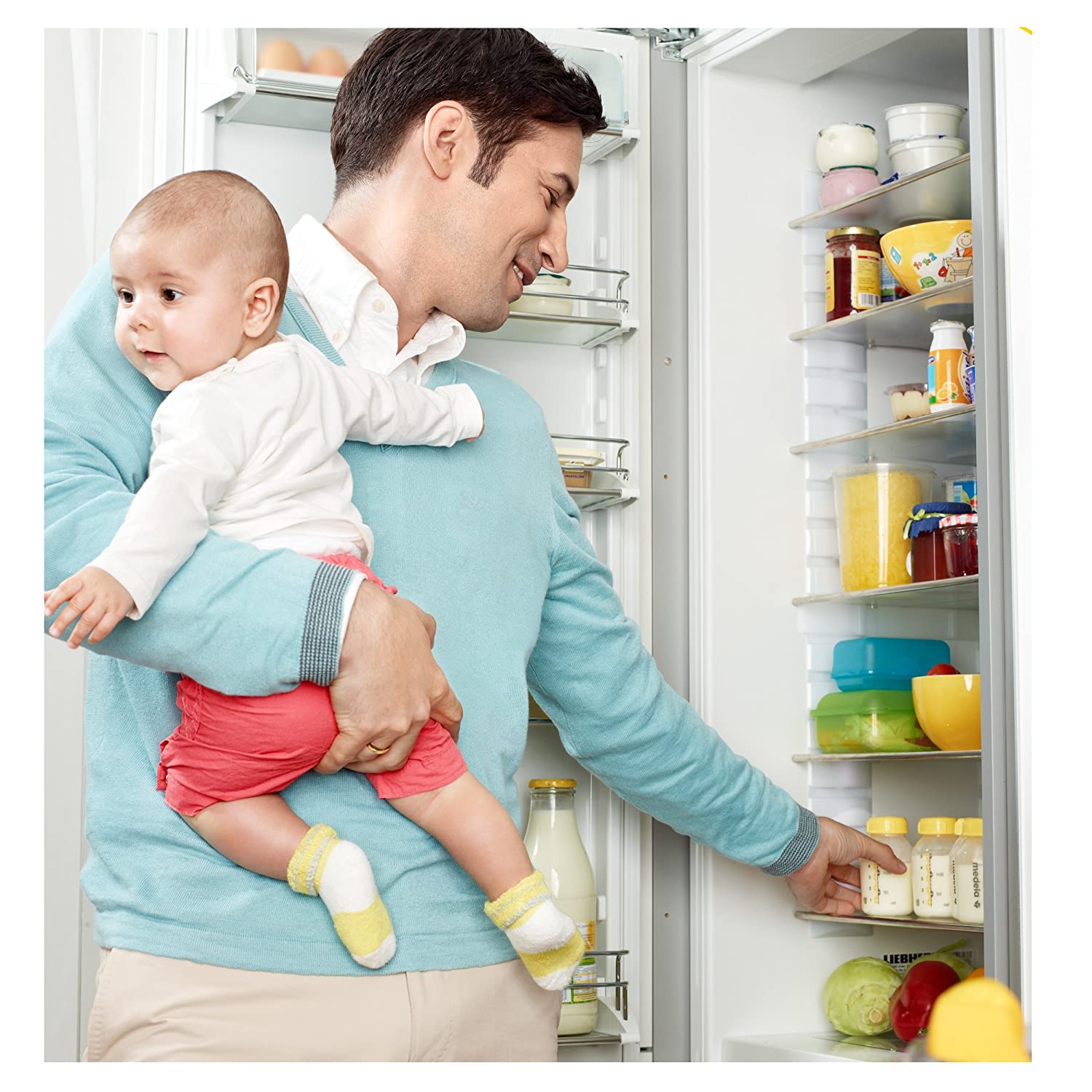 Bộ núm ti bình sữa Medela size M(4-12 tháng)