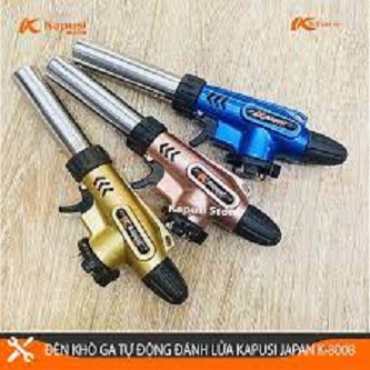 Đèn Khò, Khò Gas ĐA MẦU - Kapusi K-8008 Cao Cấp, Tự Động Đánh Lửa