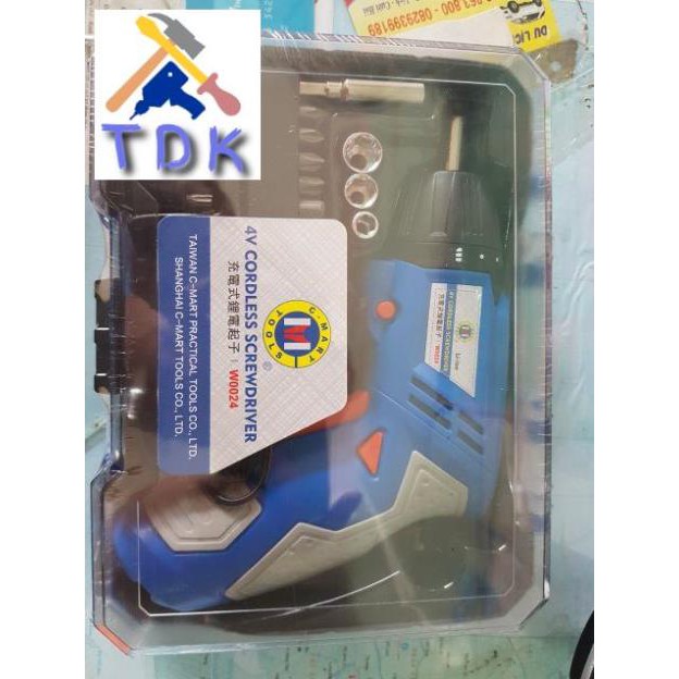 4V Máy bắn vít điện tử W0024 C-MART