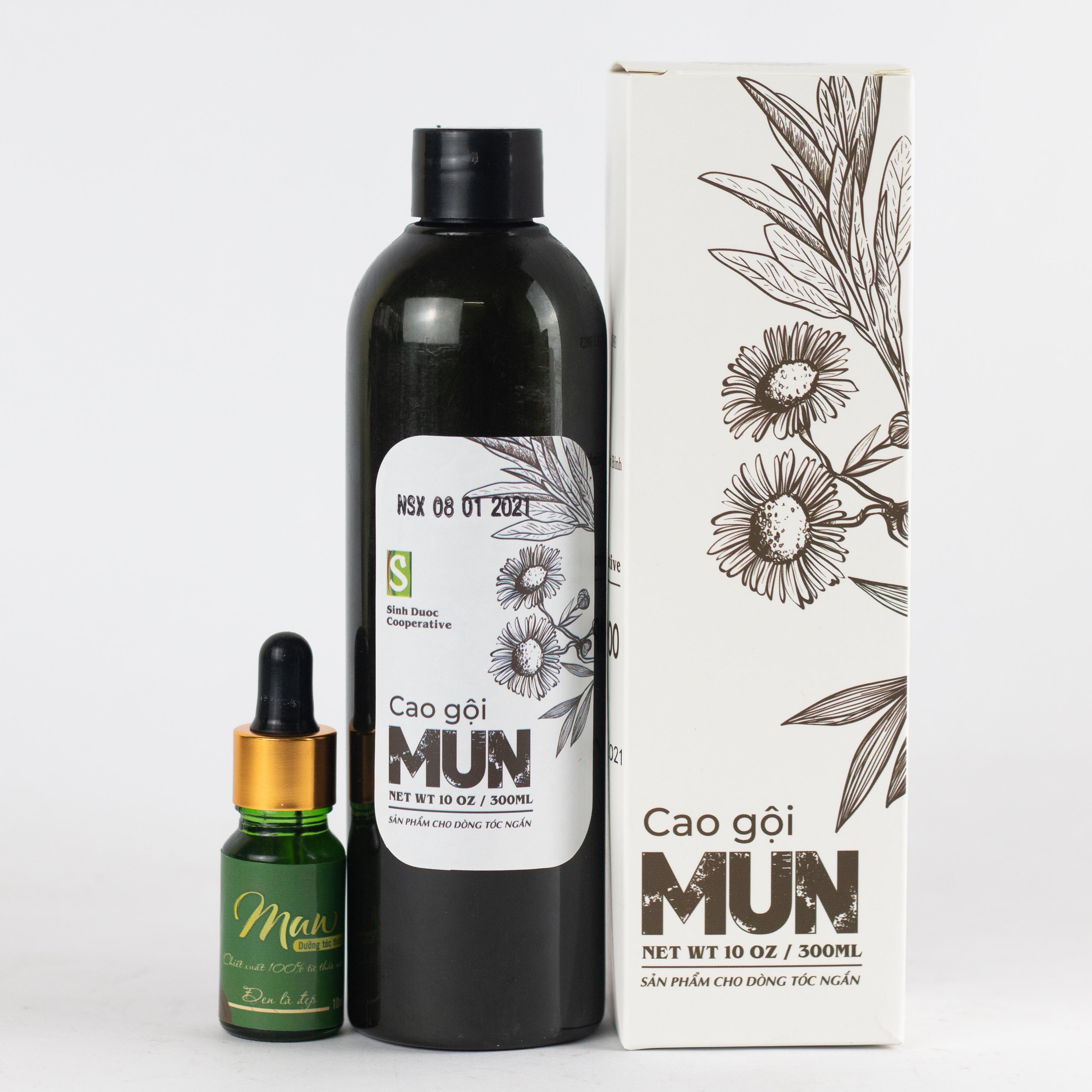 Cao gội thảo dược MUN 300ml