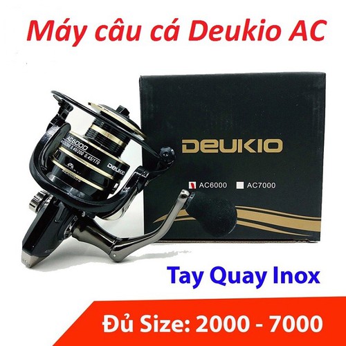 Chia sẻ:  Đã thích (31) Máy Câu Cá DEUKIO AC 2000 3000 4000 5000 6000 7000 HOT NEW 2020