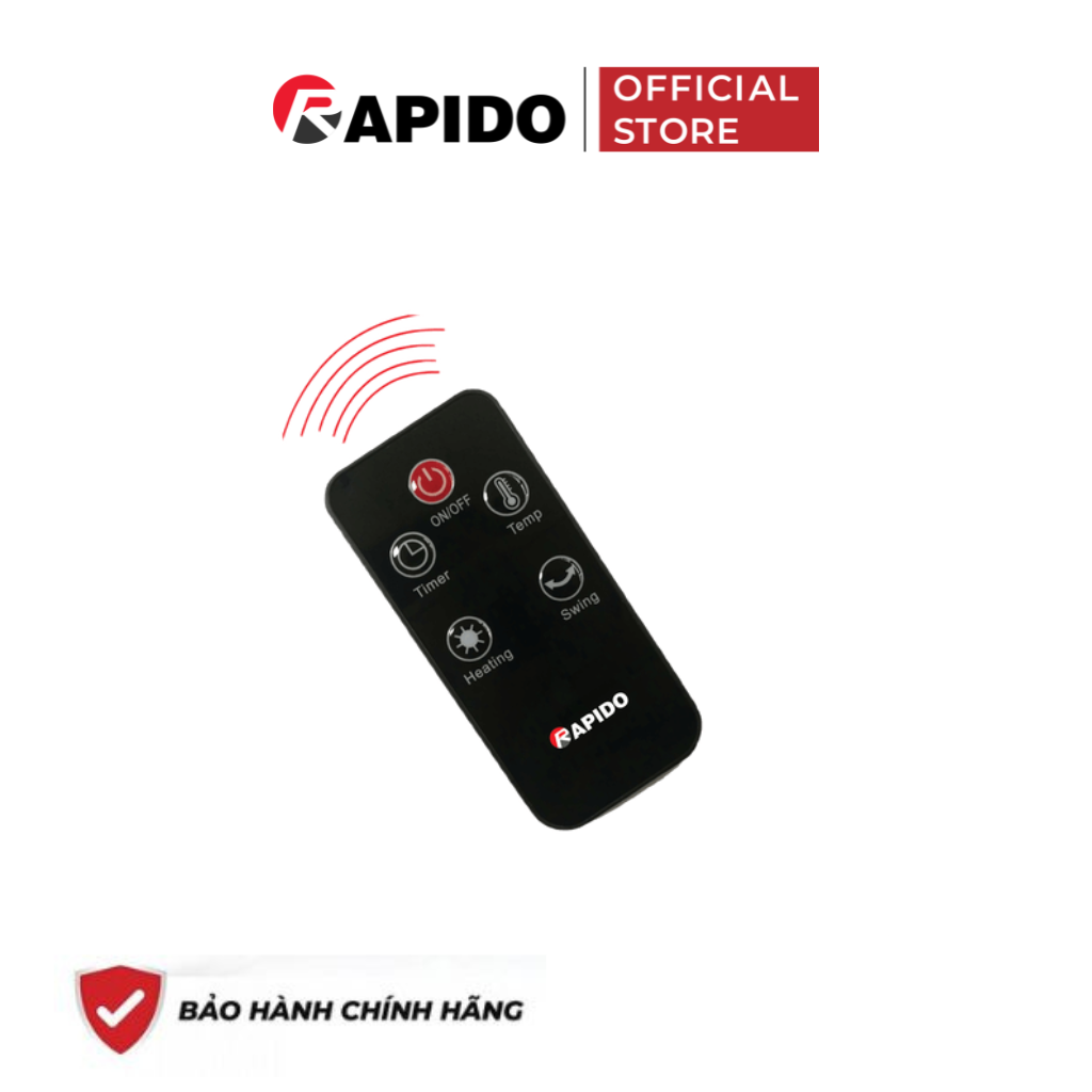Máy sưởi gốm Rapido RCH2000-D