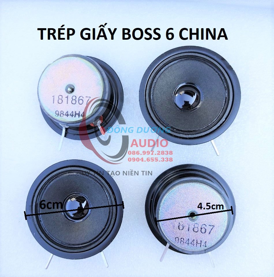 Loa trép giấy bose 6cm china - giá một loa - tặng tụ