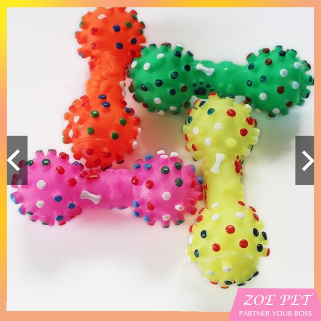 Đồ Chơi Nhai Gặm Vui Nhộn Hình Khúc Xương Cho Chó - Nhiều Màu