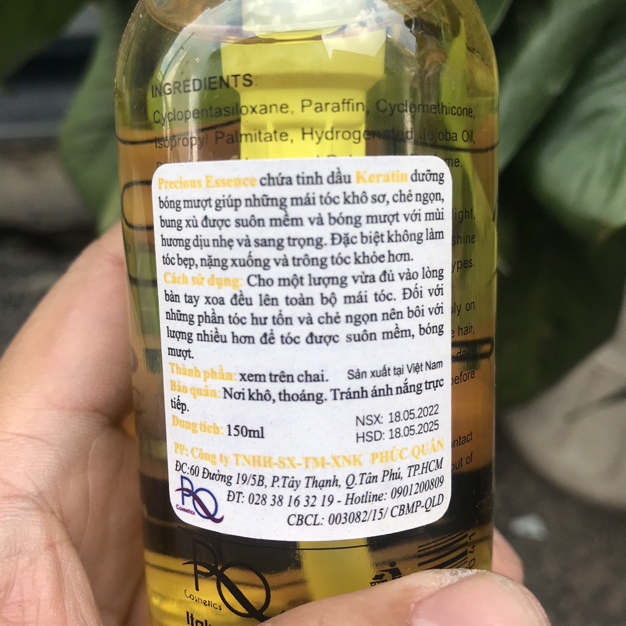 Serum dưỡng tóc ALGO Precious Essence Nano Plus 150ml