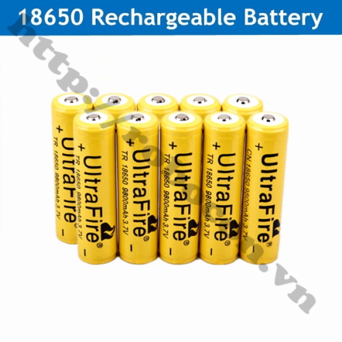PIN SẠC ULTRAFIRE 3.7V 18650 9800MAH