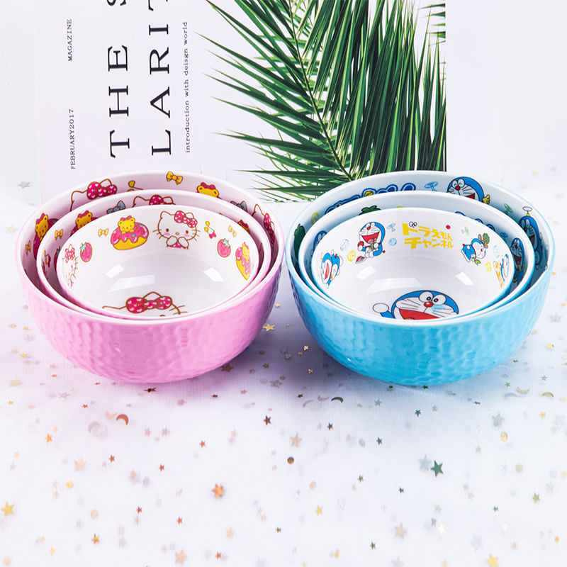 🌸CHÉN BÁT TÔ TRÒN HELLO KITTY DOREMON