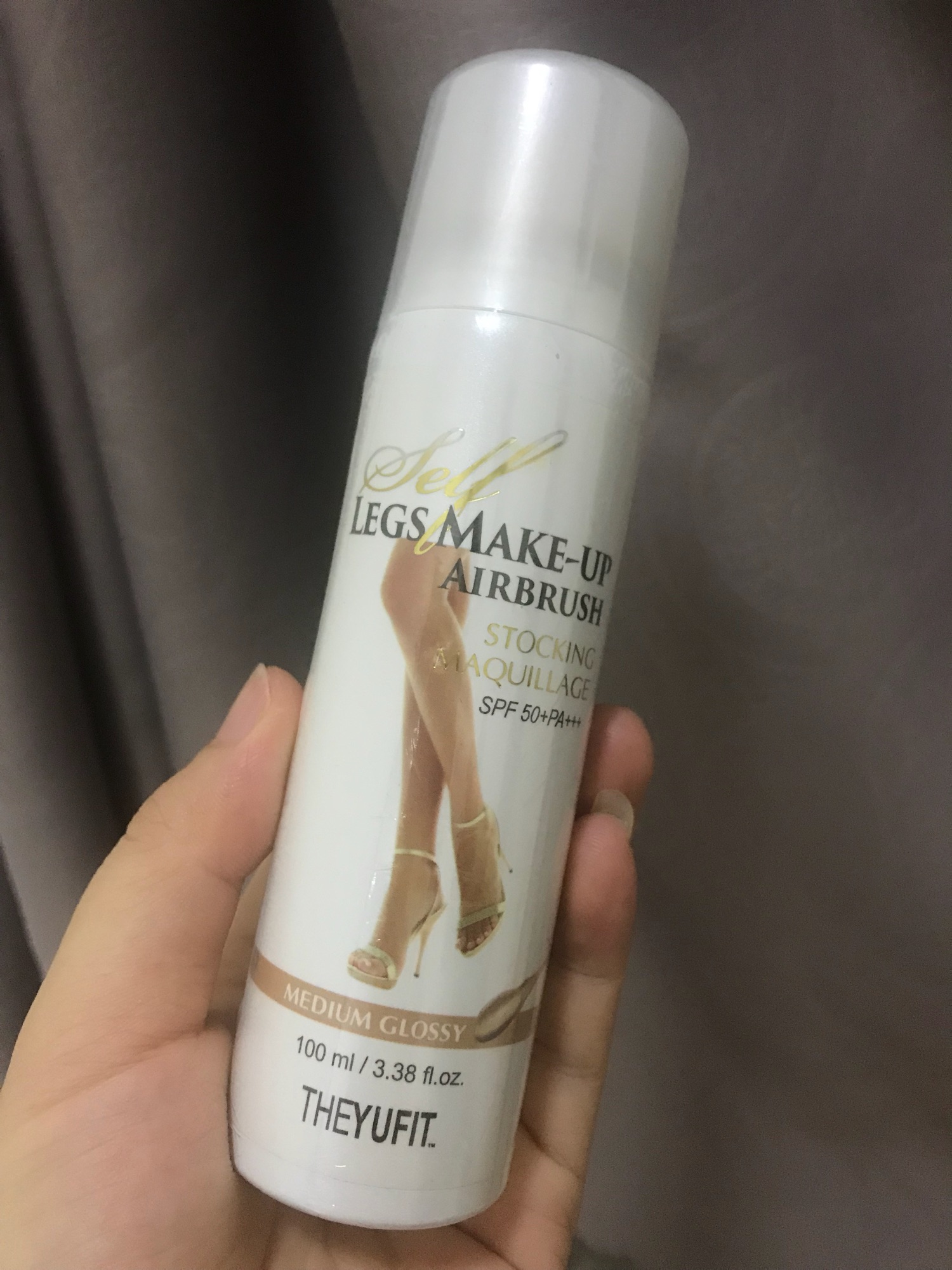 TẤT PHUN HÀN QUỐC YUFIT LIGHT 120ml dành cho da trắng