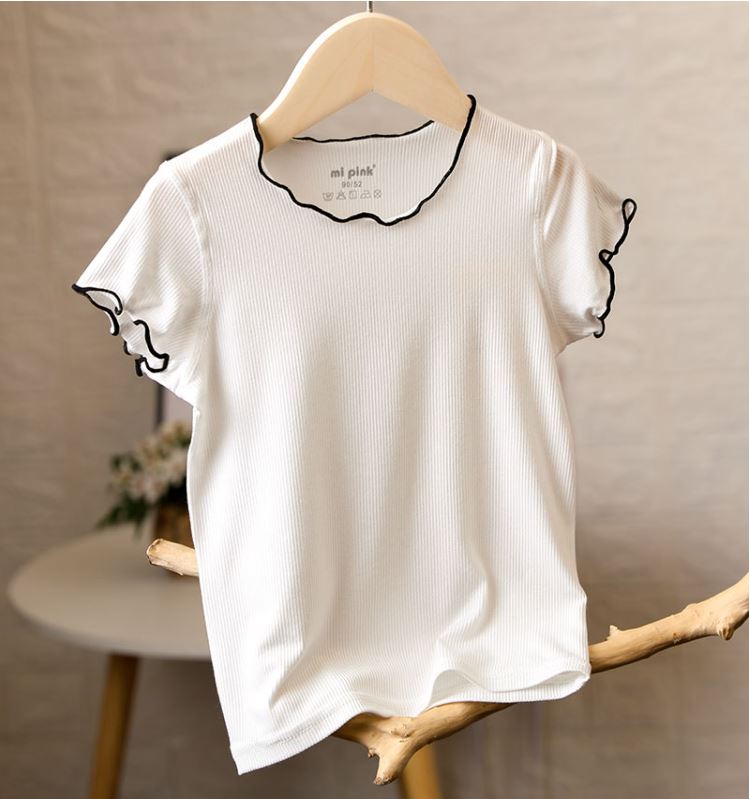 Áo Crop-Top cuốn biên