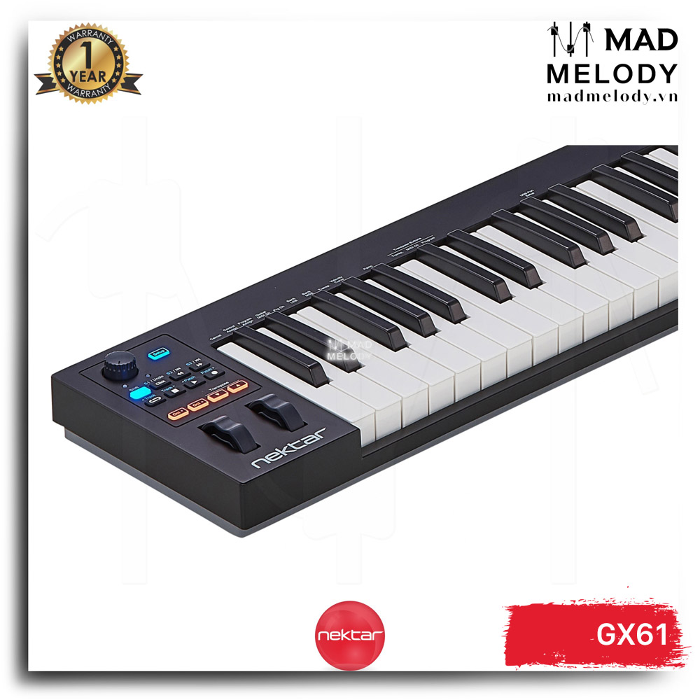 Nektar Impact GX61 Keyboard Controller (đàn soạn nhạc 61 phím NEW)