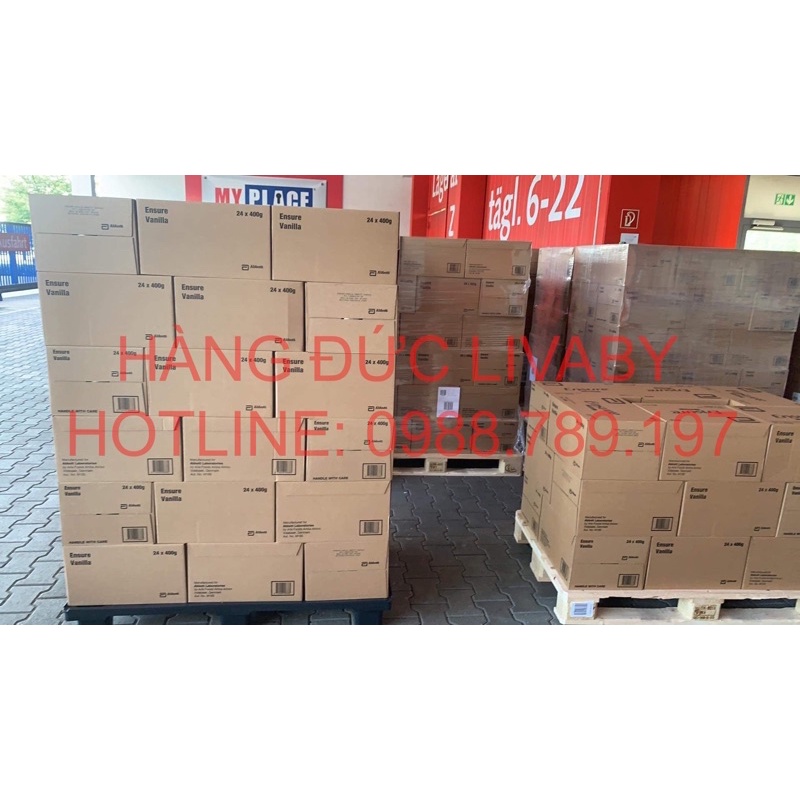 [Date 4/2024, NỘI ĐỊA ĐỨC] Sữa bột ensure abbott đức hộp 400g hương vani