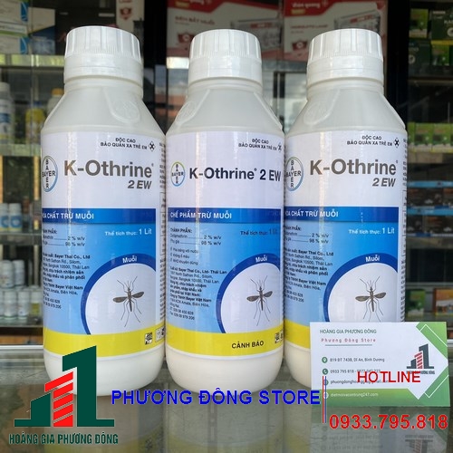 Thuốc diệt muỗi K-OTHRINE - BAYER (Chai 1 lít)