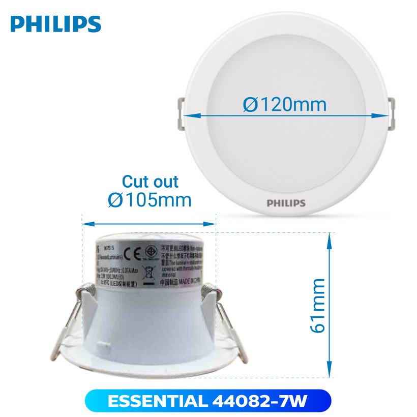 Đèn LED downlight âm trần Philips dòng 4408x