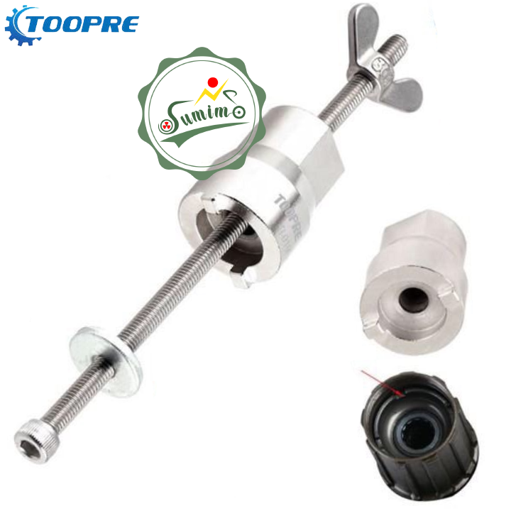 Cảo cối líp thả xe đạp TOOPRE TI-019 thép xi