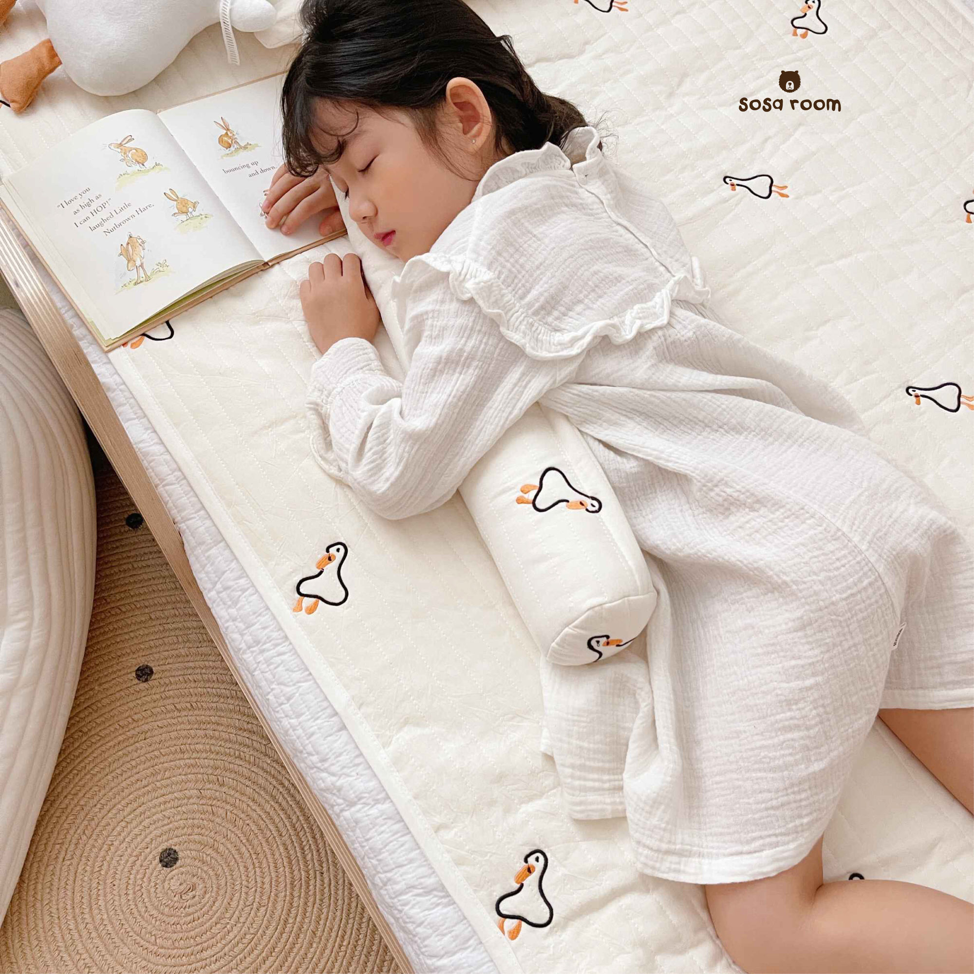 [4 mẫu] Gối ôm size nhỏ cho bé 60cm, kèm ruột bông