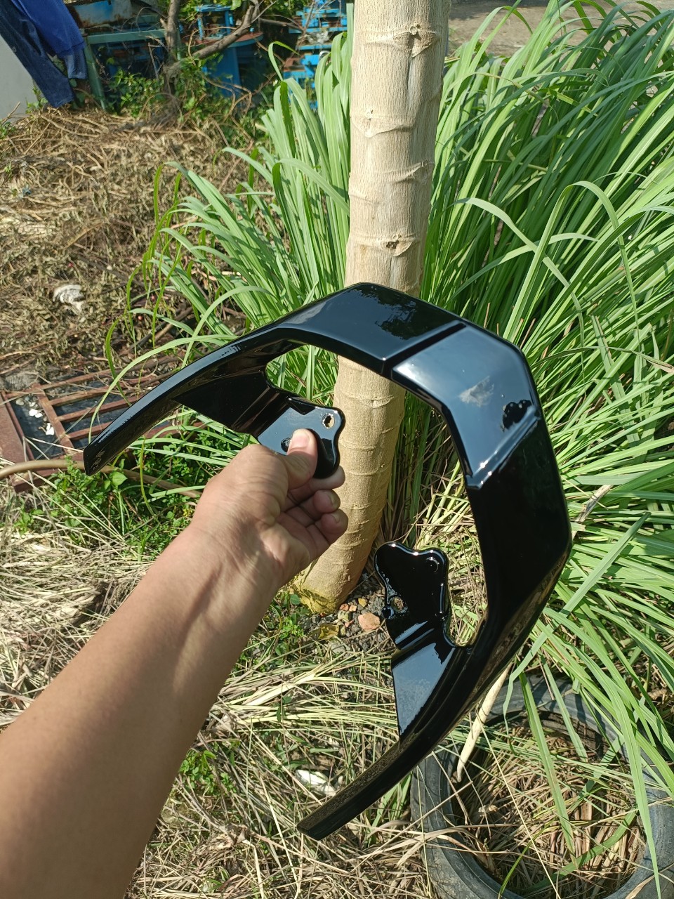 cảng sau xe sirius spark 11 màu đỏ