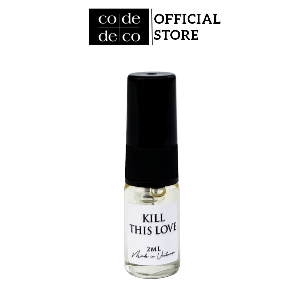 Tinh dầu thơm Code Deco Kill This Love vial 2ml dùng thử