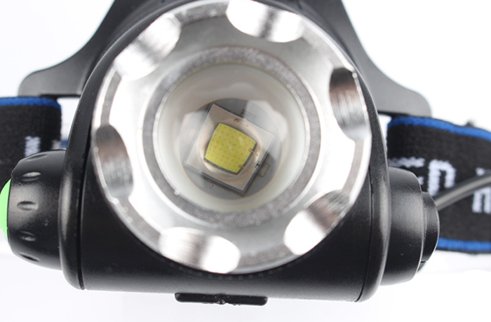 Đèn pin đội đầu 1 bóng siêu sáng T6 có zoom