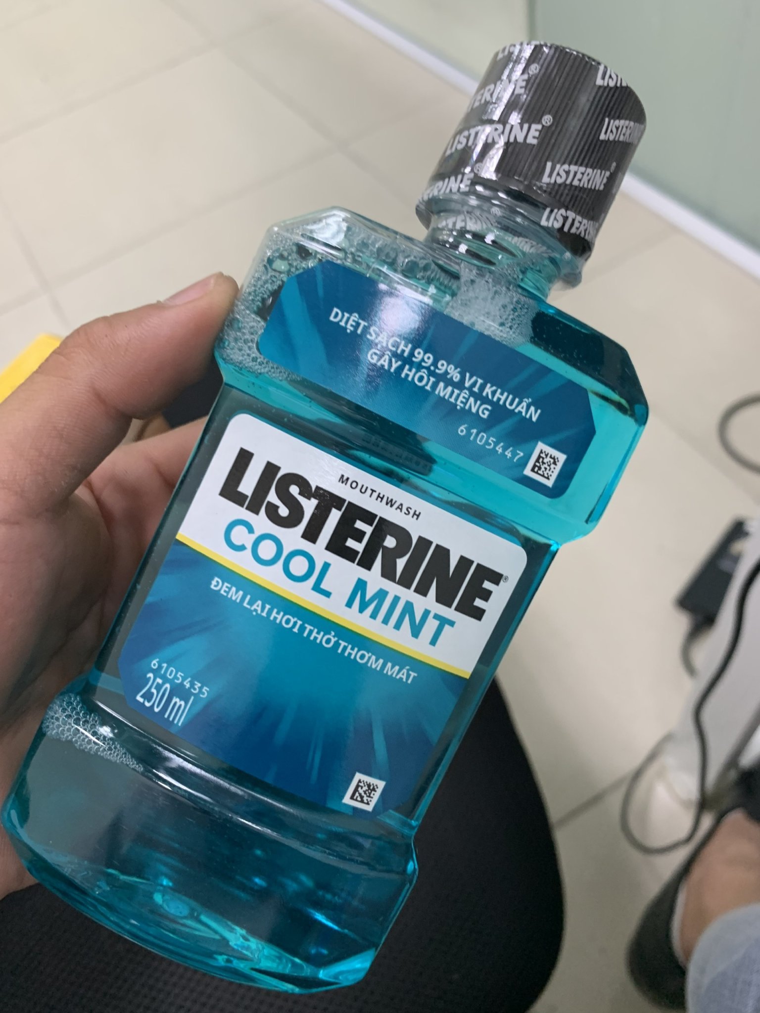nước súc miệng listerine