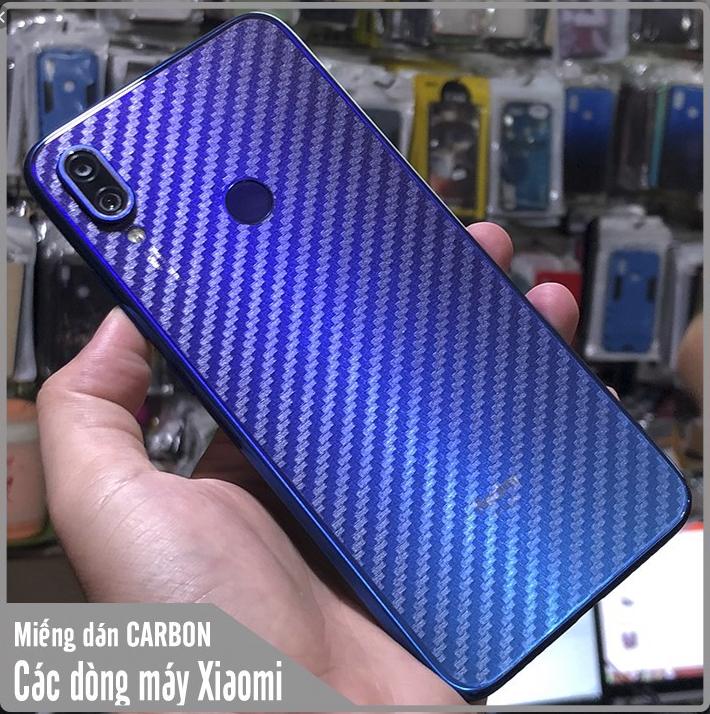 Dán Cacbon Xiaomi Redmi Note 7/Note 7 Pro/redmi7