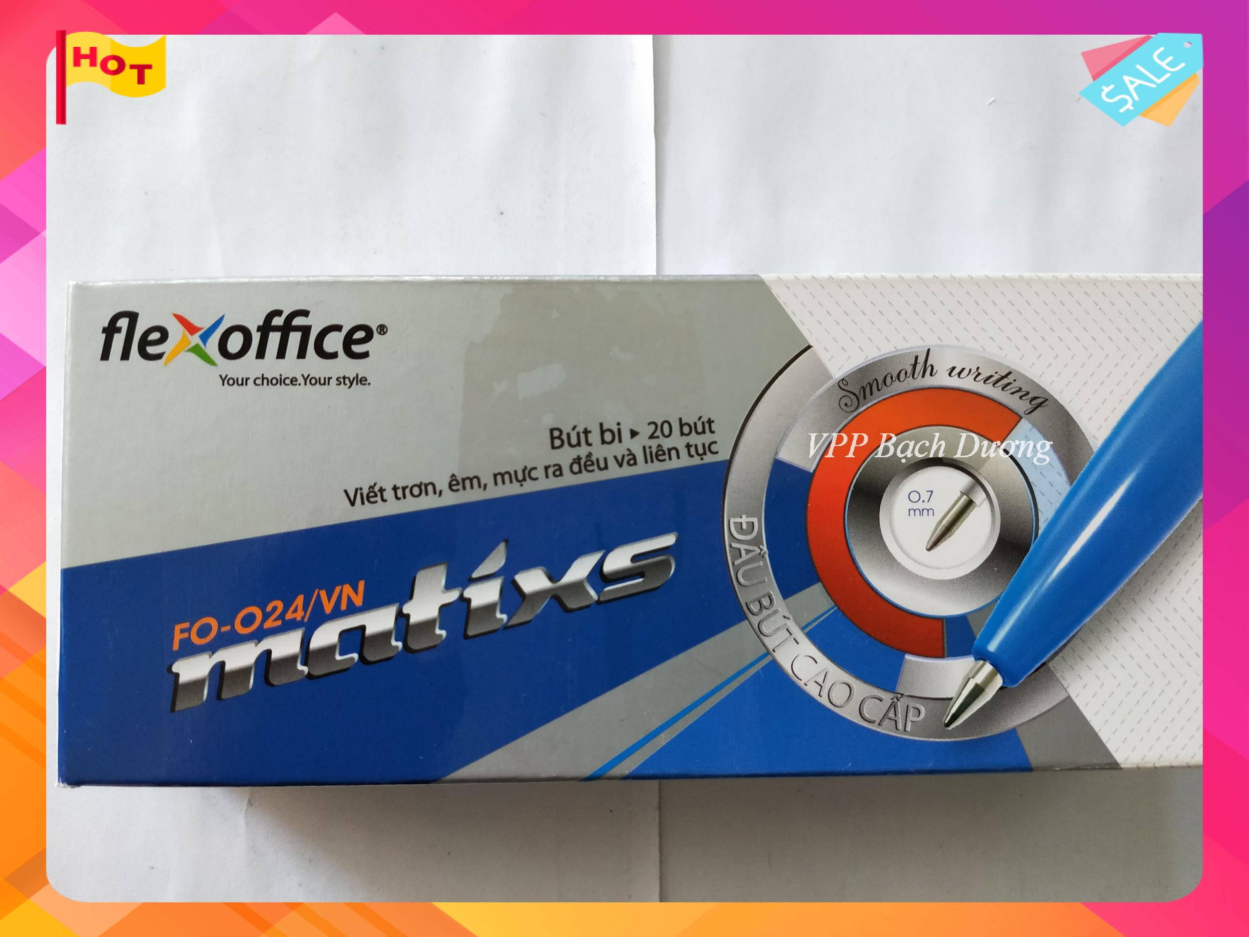 Bút FO-024 - 20 cây- Thiên Long - Flexofficee