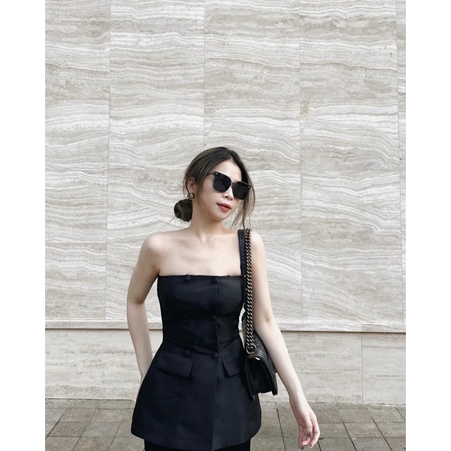 Lady Suit Top - Áo cúp ngang form Suit CEEME